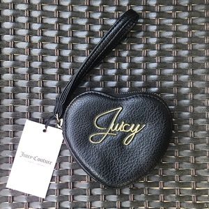 Juicy Couture Heart Shape Wristlet